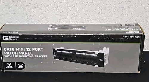 Cat6 mini data patch panel - data,