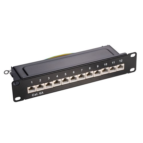 Port cat6a shielded - 12-port,