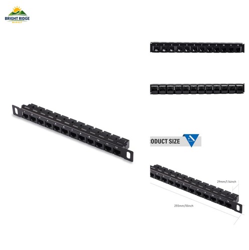 Port patch panel - port, inch